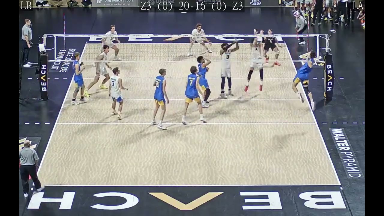 LONG BEACH (1) v UCLA (3) | FEB 7 | 2025 NCAA | MEN'S VOLLEYBALL | TOP 10 - WEEK 4