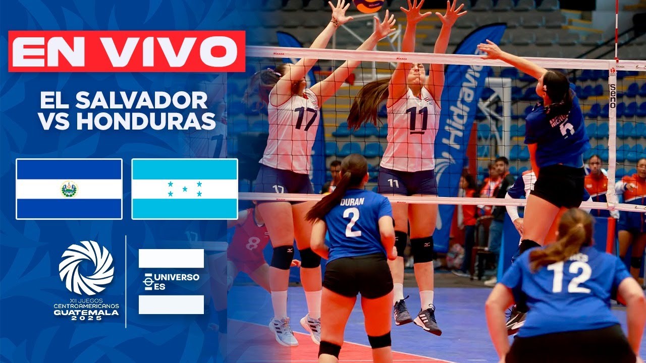 📢 “EN VIVO 🏐 EL SALVADOR 🆚 HONDURAS | 5.º LUGAR | Juegos Centroamericanos 2025
