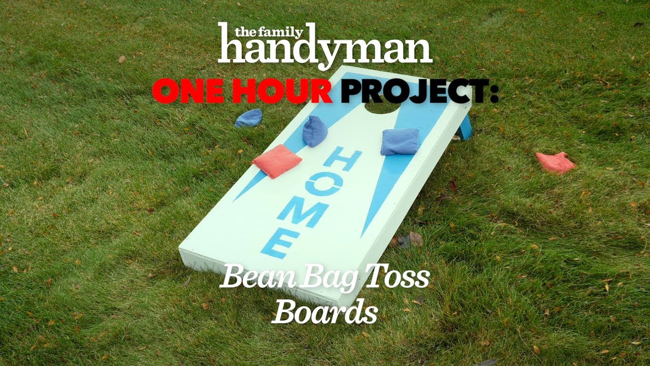One Hour Project: Bean Bag Toss Game