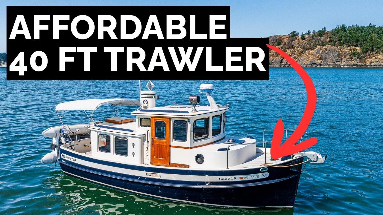 5 Affordable Liveaboard Trawlers Under 40 Feet