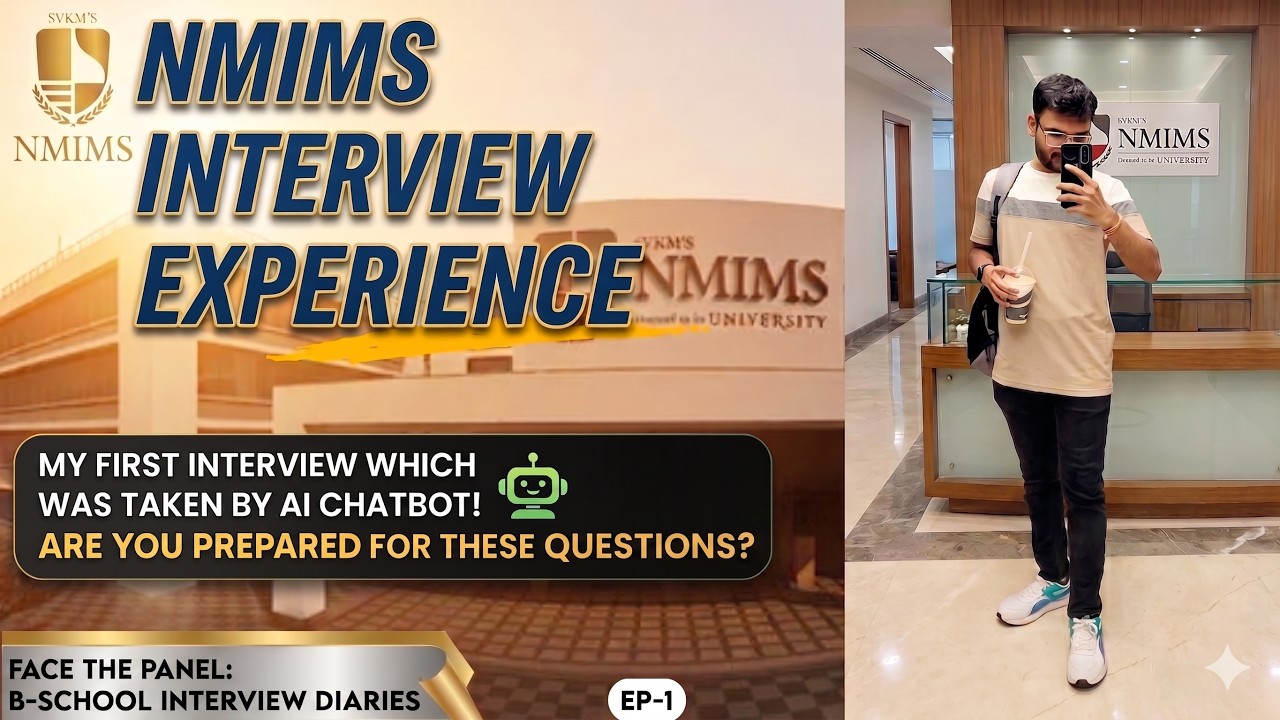 NMIMS MBA Interview Experience | IIM MBA Interview Diaries | How to Convert your TOP B-School Calls?
