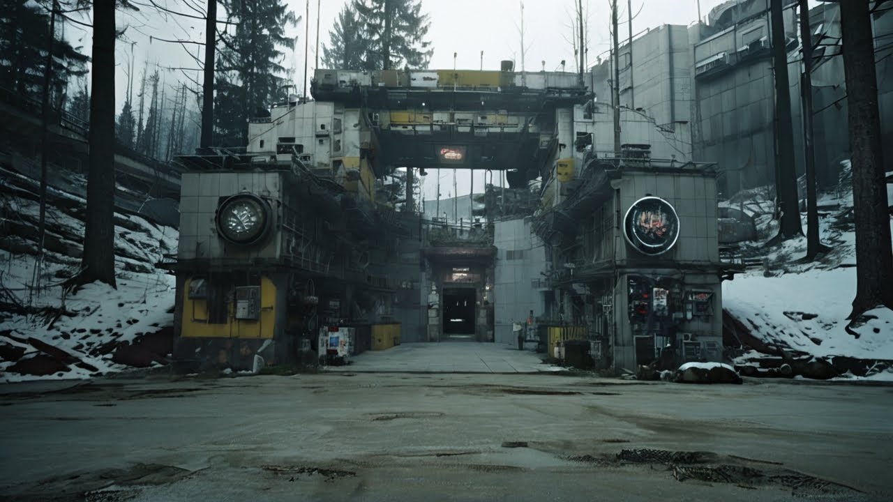 Ruined Facility – Dystopian Atmospheric Dark Ambient – Postapocalyptic Ambient Journey