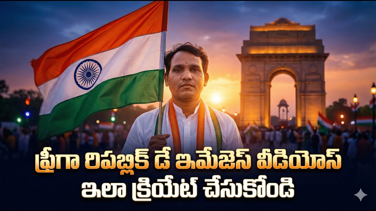 How to Create Republic day AI Images & videos