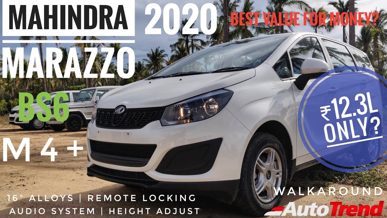 Mahindra Marazzo BS6 M4+ Variant - Подробный обзор | TeamAutoTrend !!