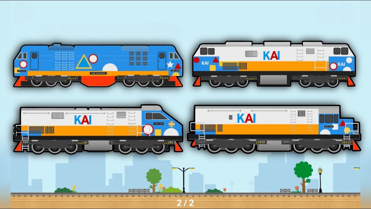 Kompilasi 4 Loko Livery HYPE TRIPE - CC201 CC203 CC206 CC300