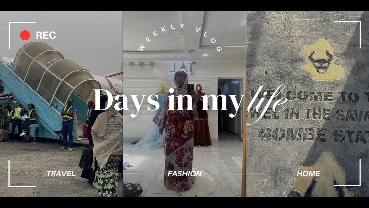 Vlog: Traveling to abuja and back home| applying for visa | slow living| medicals | aesthetic|more..