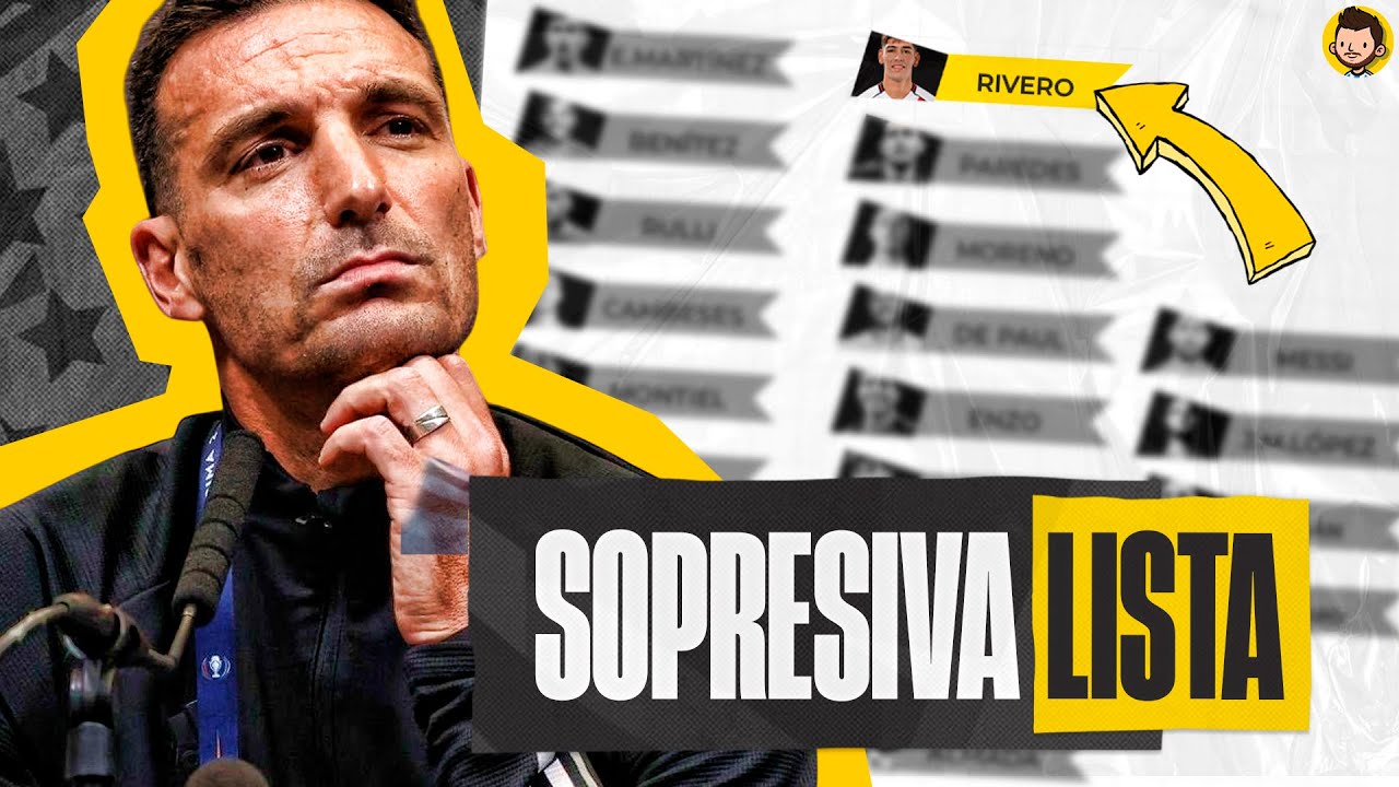 LISTA ARGENTINA: Scaloni sorprendi&oacute; (bastante)