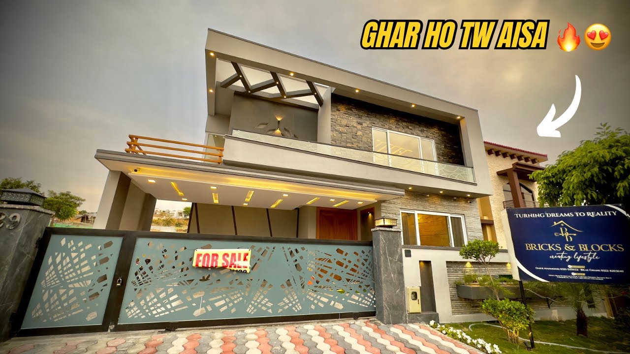 12 Marla Super Classy Magical House For Sale In Islamabad Bahria