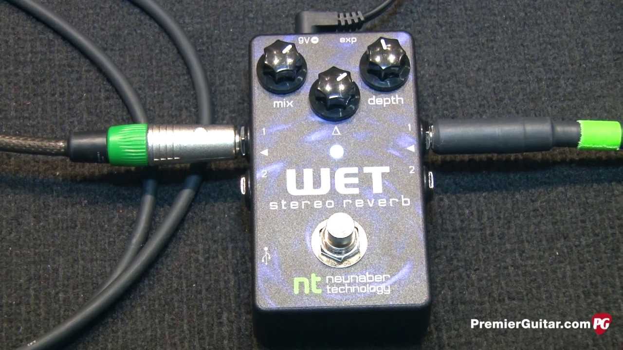 Musikmesse '13 - Neunaber Technology Wet Stereo Reverb and Echelon Stereo Echo Demos