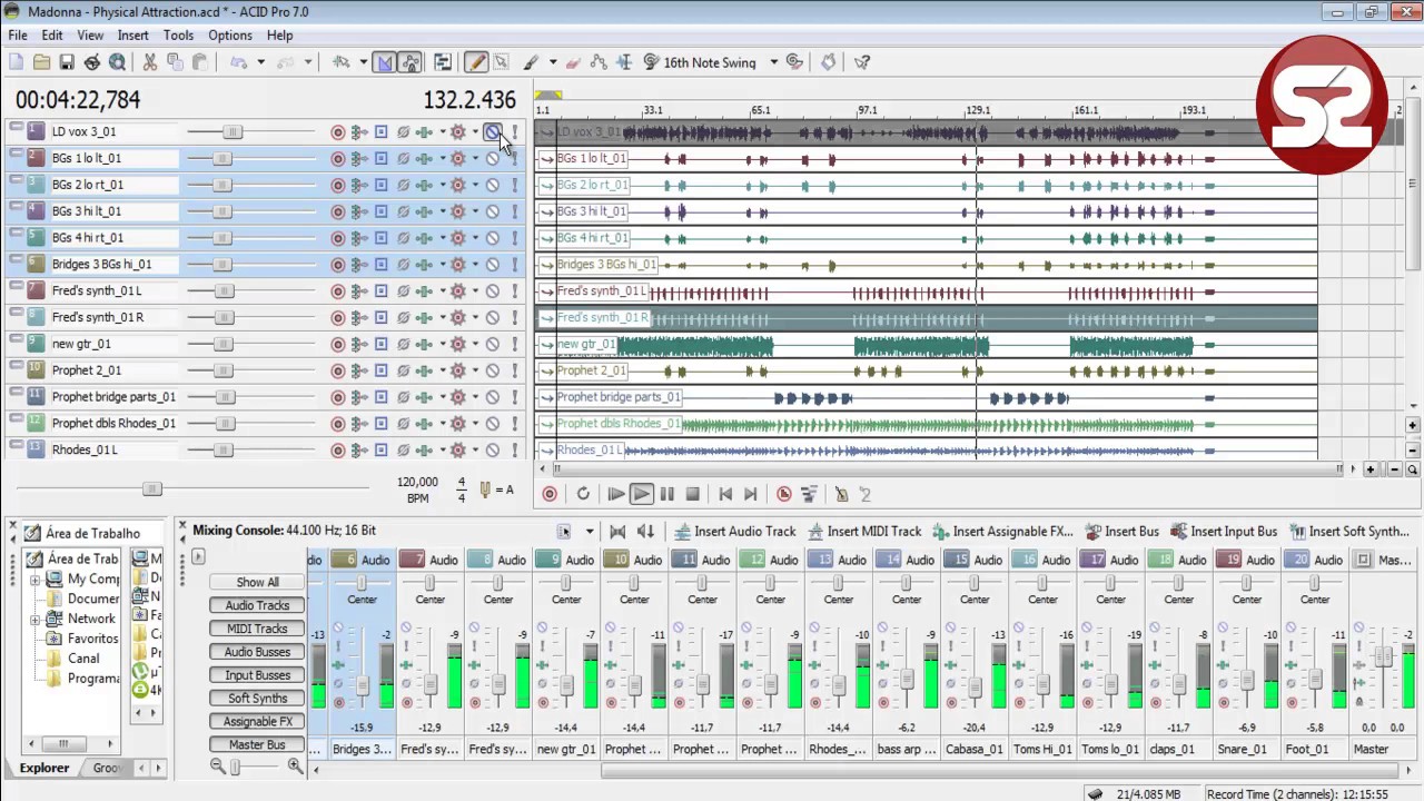 Madonna - Physical Attraction Multitrack