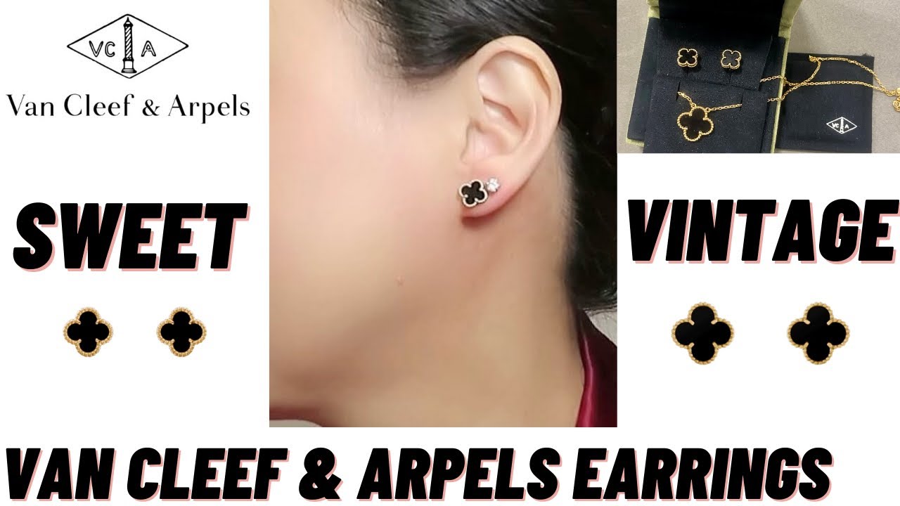 VAN CLEEF & ARPELS EARRINGS REVEAL & REVIEW | Size Comparison, Mod Shots | Which Size To Buy?