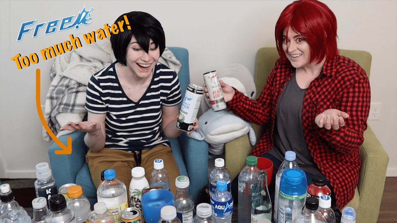 Rin and Haru Review Water | Free! Iwatobi Swim Club Cosplay