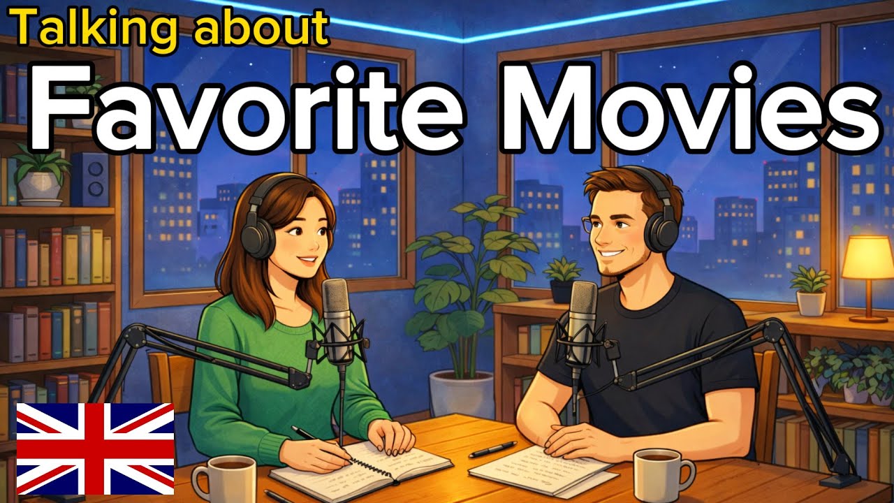 My favourite movie in English | English conversation daily Life podcast | English podcast fast 
