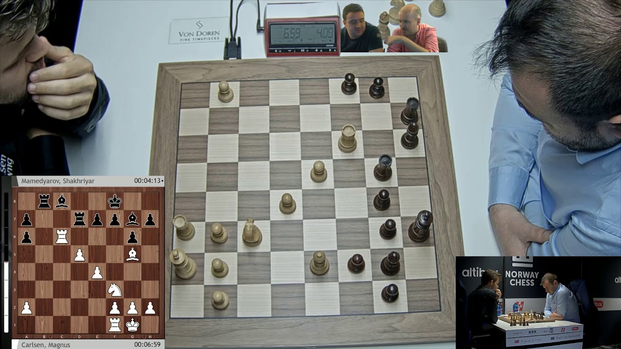 ¿El Armagedón más divertido? Carlsen - Mamedyarov