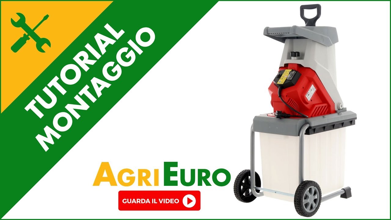 Montaggio e prima accensione biotrituratore IKRA IEG 2500