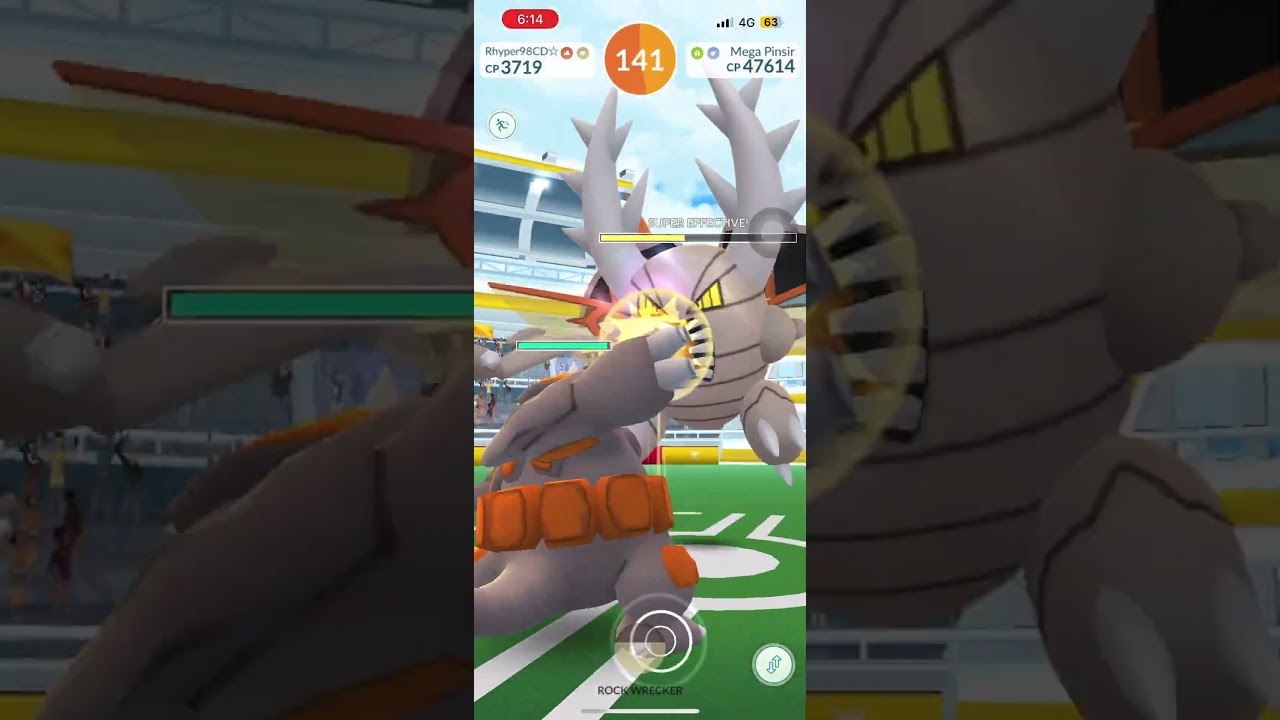 Mega Pinsir Raid【Success】【Solo Challenge】【Mega Raid】【Pokemon Go】