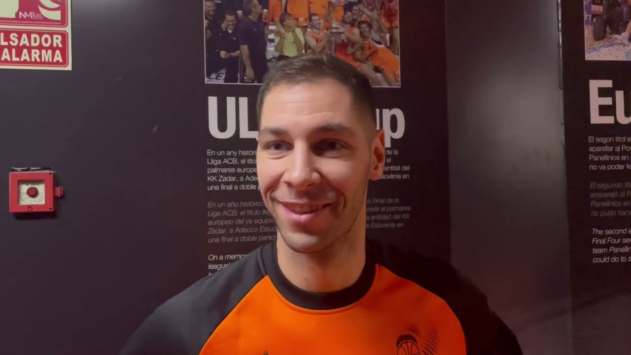 Stefan Jović pred meč Valensija - Crvena zvezda I SPORT KLUB Košarka