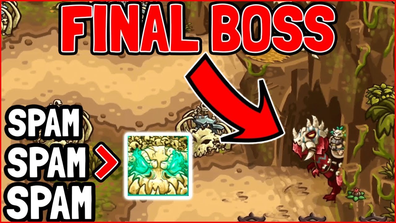 How To Defeat The Final Boss On IMPOSSIBLE - Kingdom Rush Vengeance - The original world