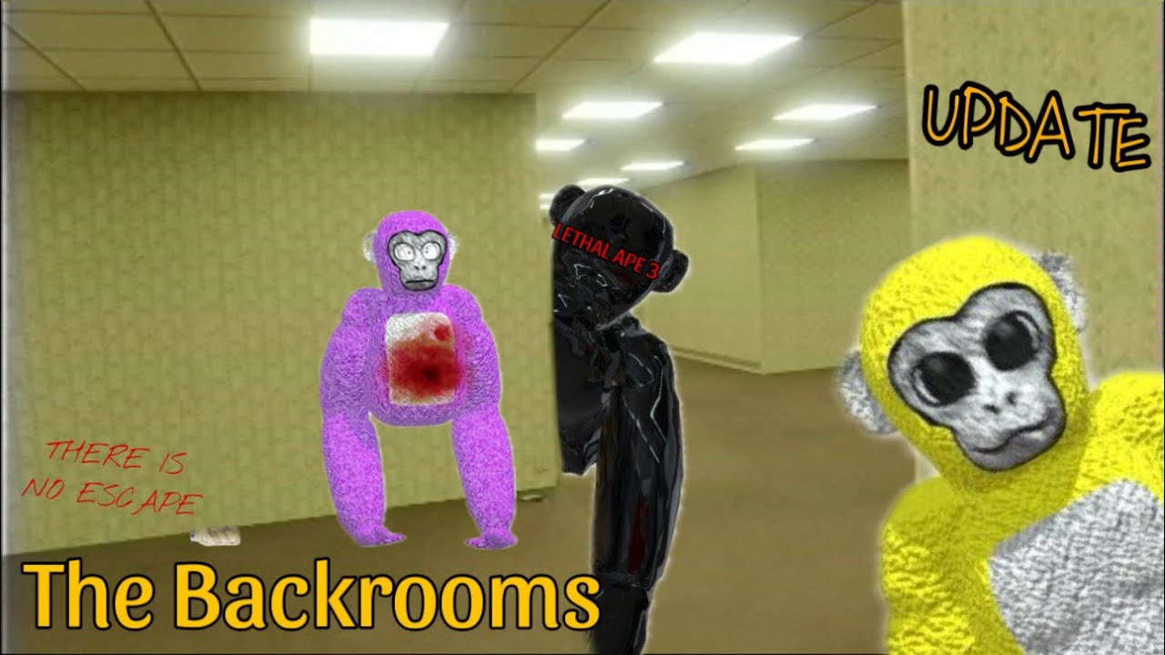 I Found The Backrooms in Lethal Ape 3