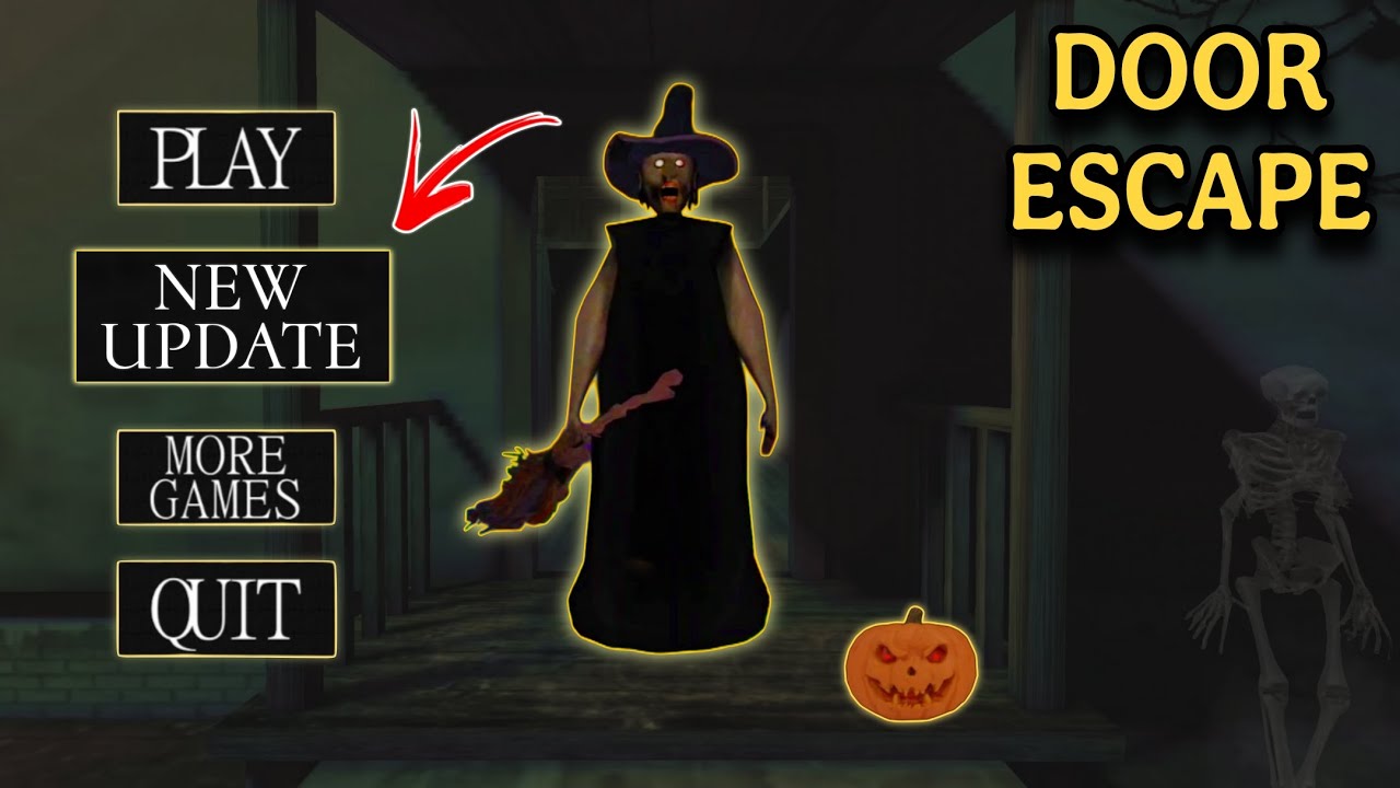 Granny v1.8.6 – NEW OFFICIAL Version is Finally Here!! (Door Escape 👻🎃)