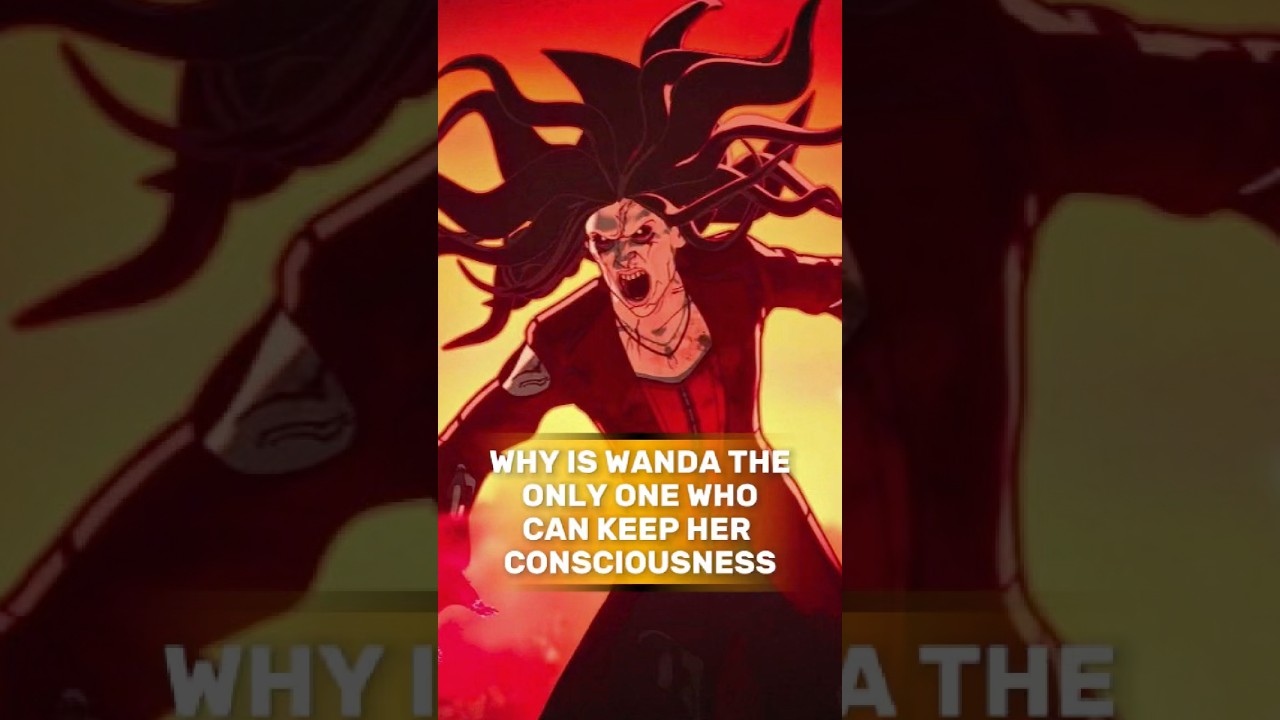 Why is Wanda the only one who can keep her consciousness in Marvel Zombies?#marvelzombies