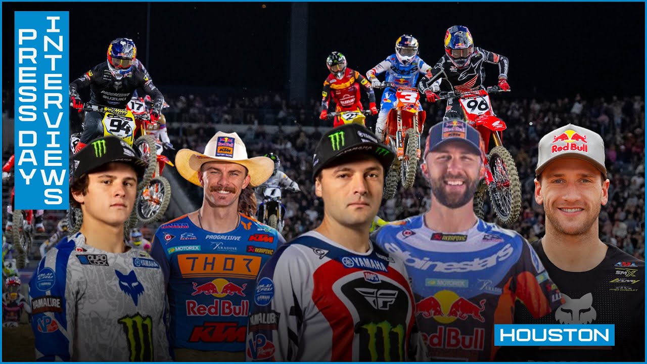Press Day Interviews | 2026 Houston Supercross
