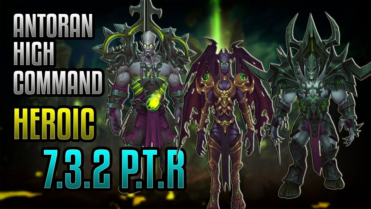 Antoran High Command Heroic - Enhancement PoV 7.3.2 PTR