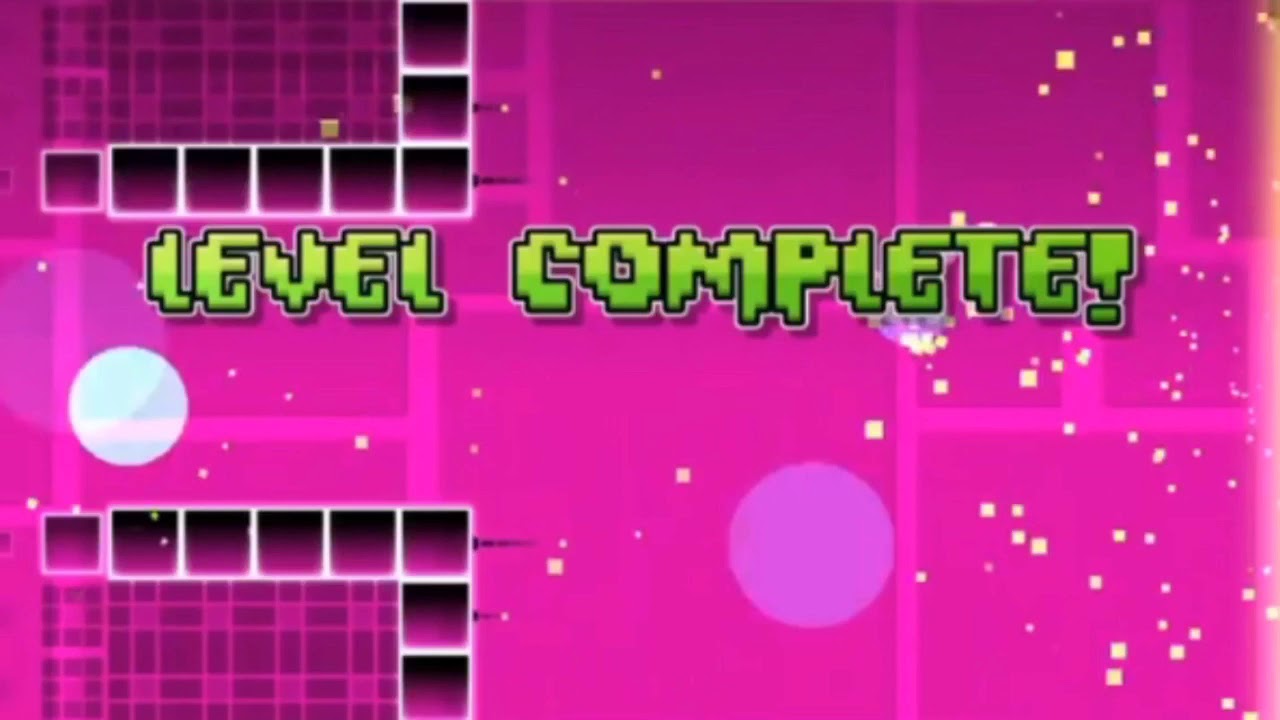 Geometry Dash Level Complete Sound Effect