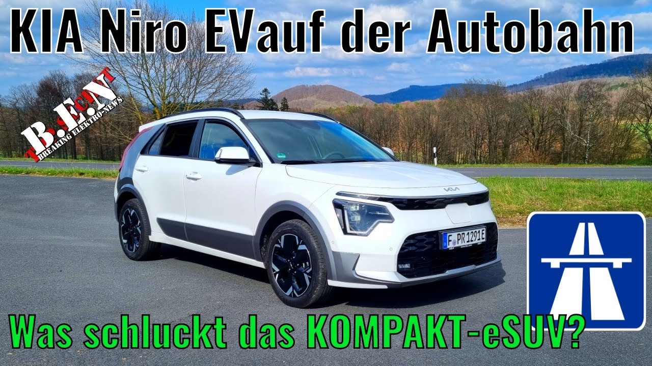 Kia Niro EV Strom-Verbrauch auf der Autobahn