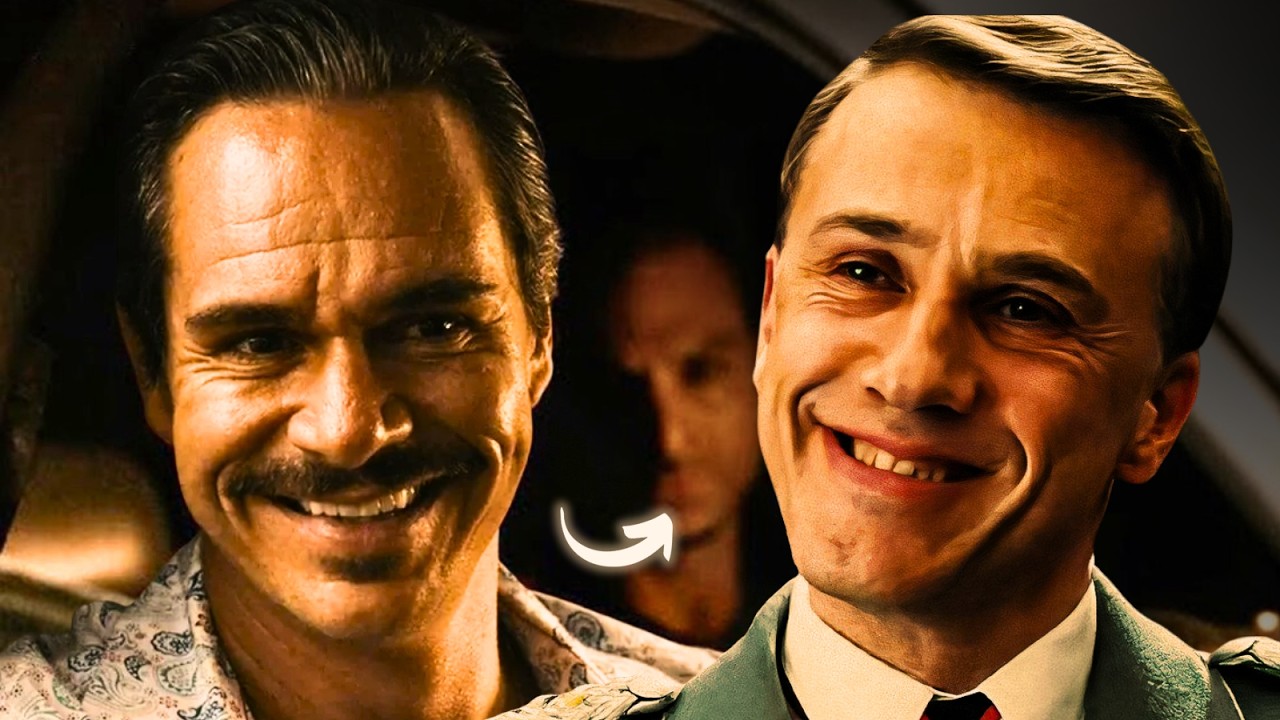 dois vilões parecidos, mas o escritor usou o cérebro em um deles.