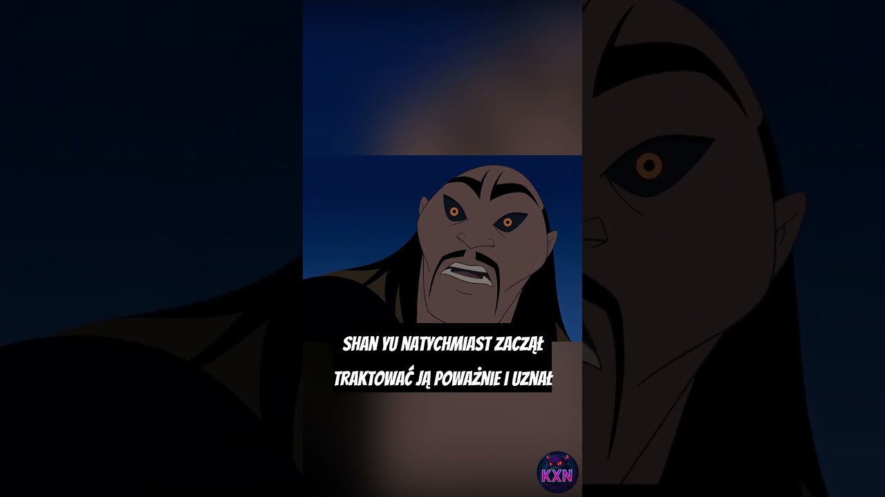 Dlaczego Shan Yu traktował Mulan tak poważnie? #shorts #mulan #disney #bajka #film #disneyworld #fyp