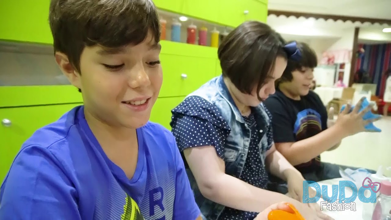 DESAFIO DO SLIME  -  A REVANCHE! DUDA X DUDU E MURILO