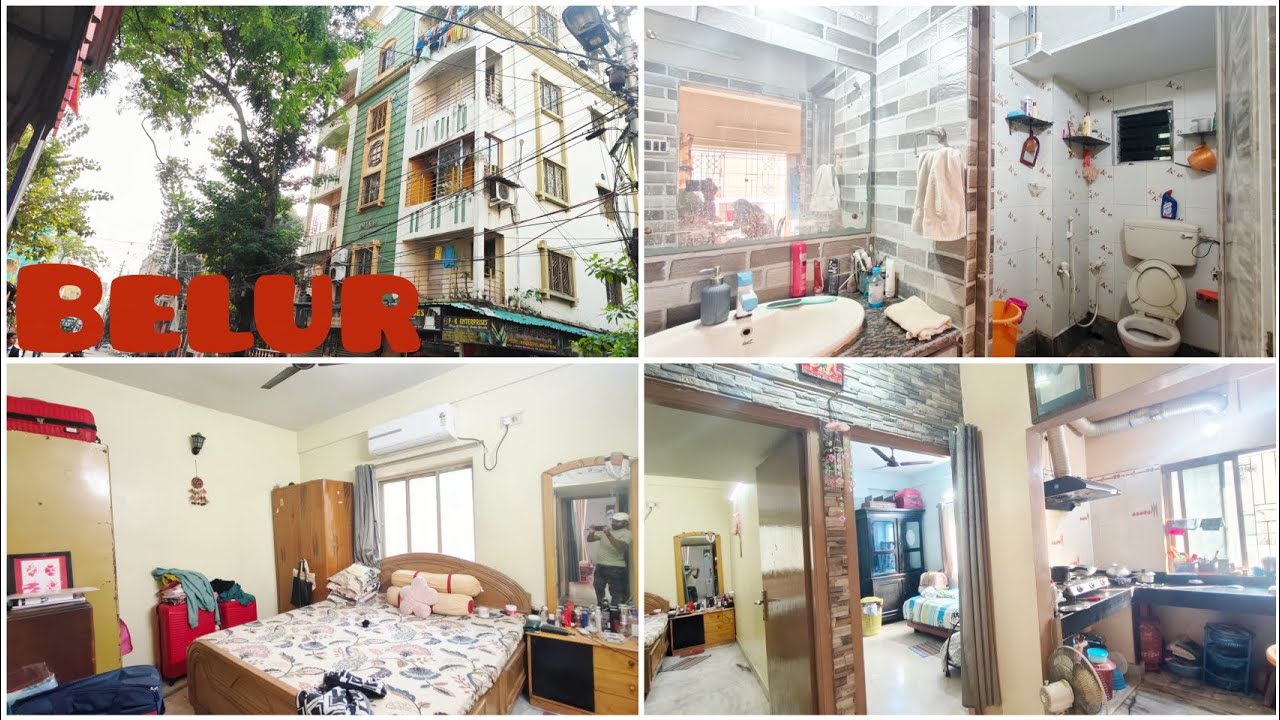 Belur Station Road // 3, Bhk Flat 1000, Sqft // Sneheel Property // ph. 8282826502