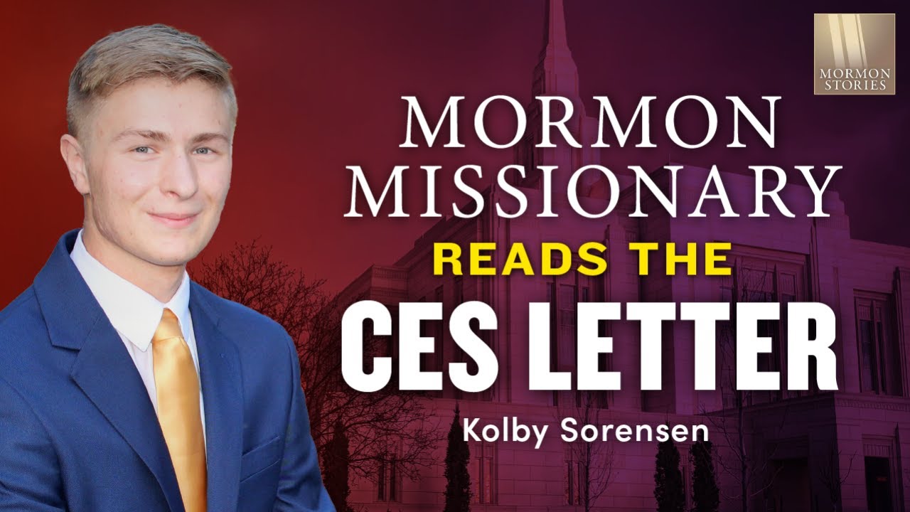 Mormon Missionary Reads the CES Letter - Kolby Sorensen - 1561