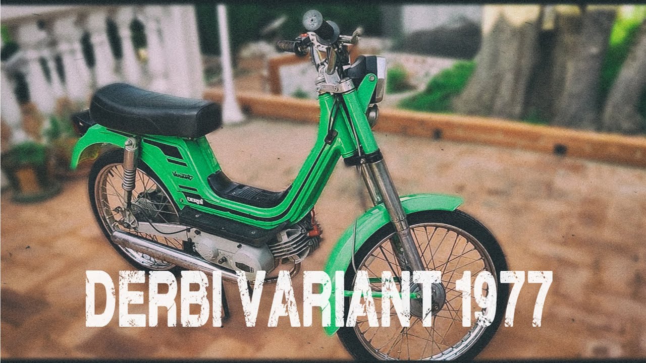 LIMPIANDO EL GARAJE // ARRANCANDO LA DERBI VARIANT DEL 77