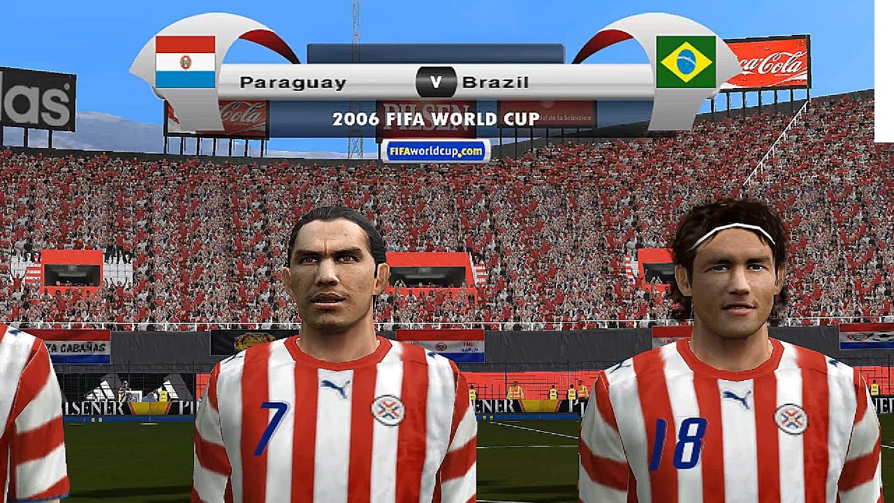 PARAGUAY vs BRASIL - Estadio Defensores del Chaco - PES 6