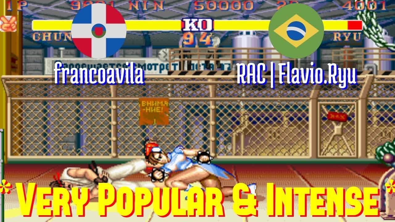 FT5 @sf2ce: francoavila (DO) vs RAC | Flavio.Ryu (BR) [Street Fighter II CE Fightcade] Oct 28