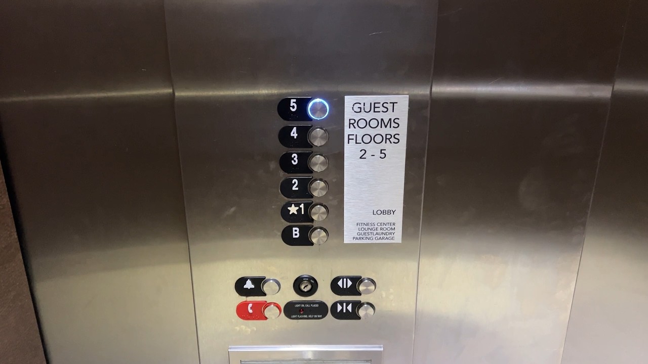 Otis Traction Elevators at Homewood Suites by Hilton Mission Valley/Zoo, San Diego CA