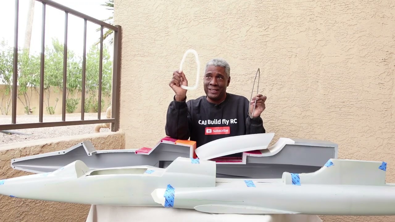Can You Build a T 38 RC Jet in 2 Weeks  CAD To 3D Print To Fiberglass