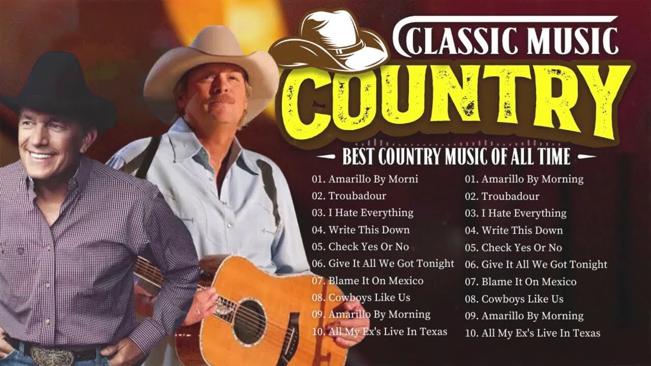 Best Classic Country Songs Of All Time ⭐ Don Williams, Alan Jackson, Willie Nelson, George Strait
