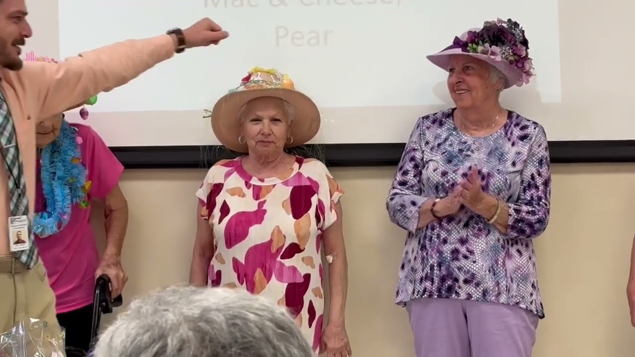 Effingham County Senior Citizens Center Easter Bonnet Contest