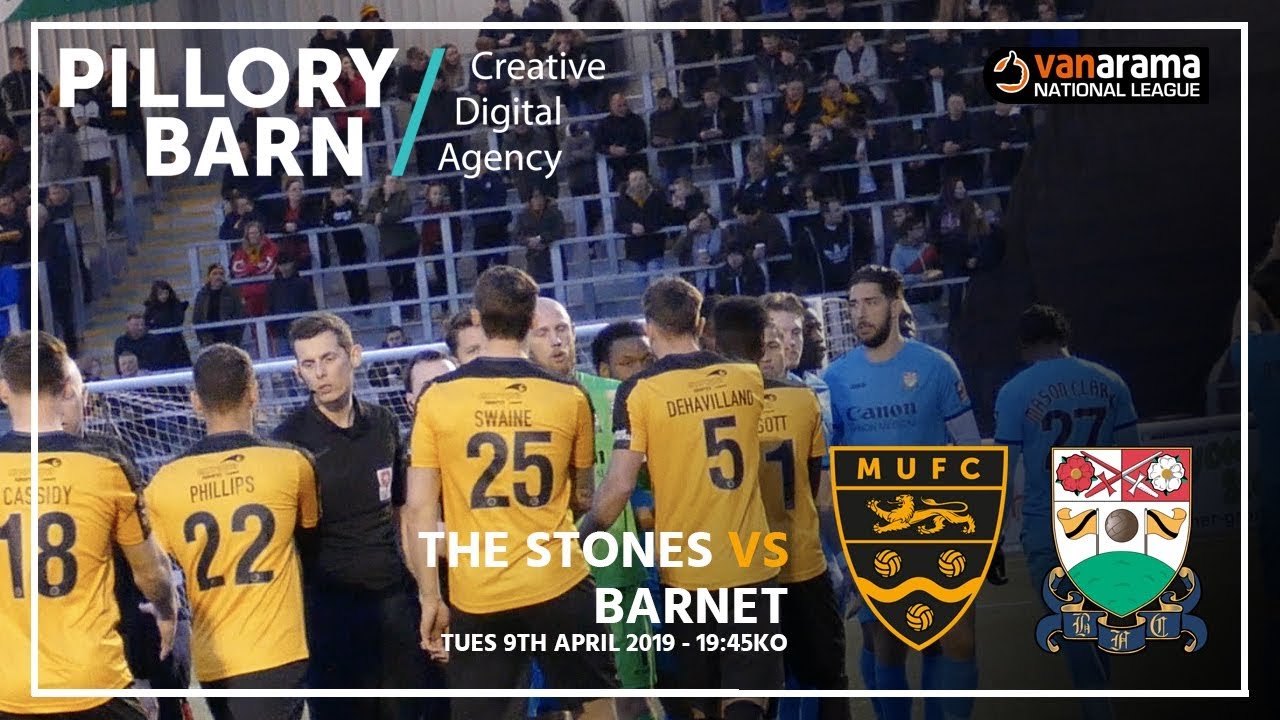 Maidstone United Vs Barnet (09/04/19)