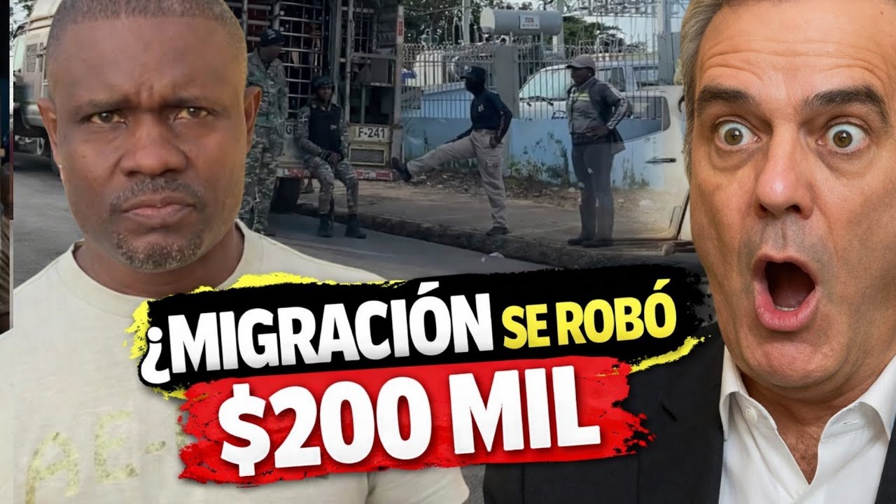 AHORA MISMO: DENUNCIAN QUE MIGRACIÓN SE ROBÓ MÁS DE 200 MIL PESOS EN BAYAGUANAi
