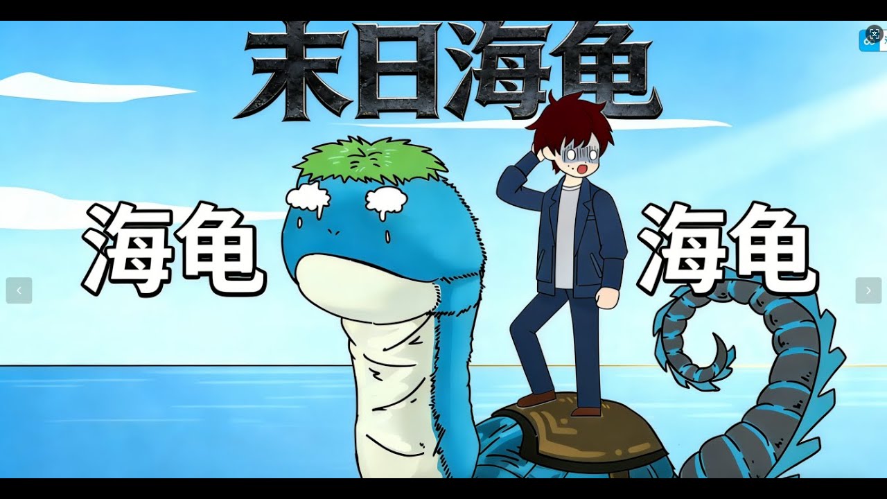 末日來襲，全民海洋求生，所有人觸摸的最後一件，成為在海上唯一求生載具。#短劇 #動態漫 #動態漫畫 #逆襲#反轉#海龜