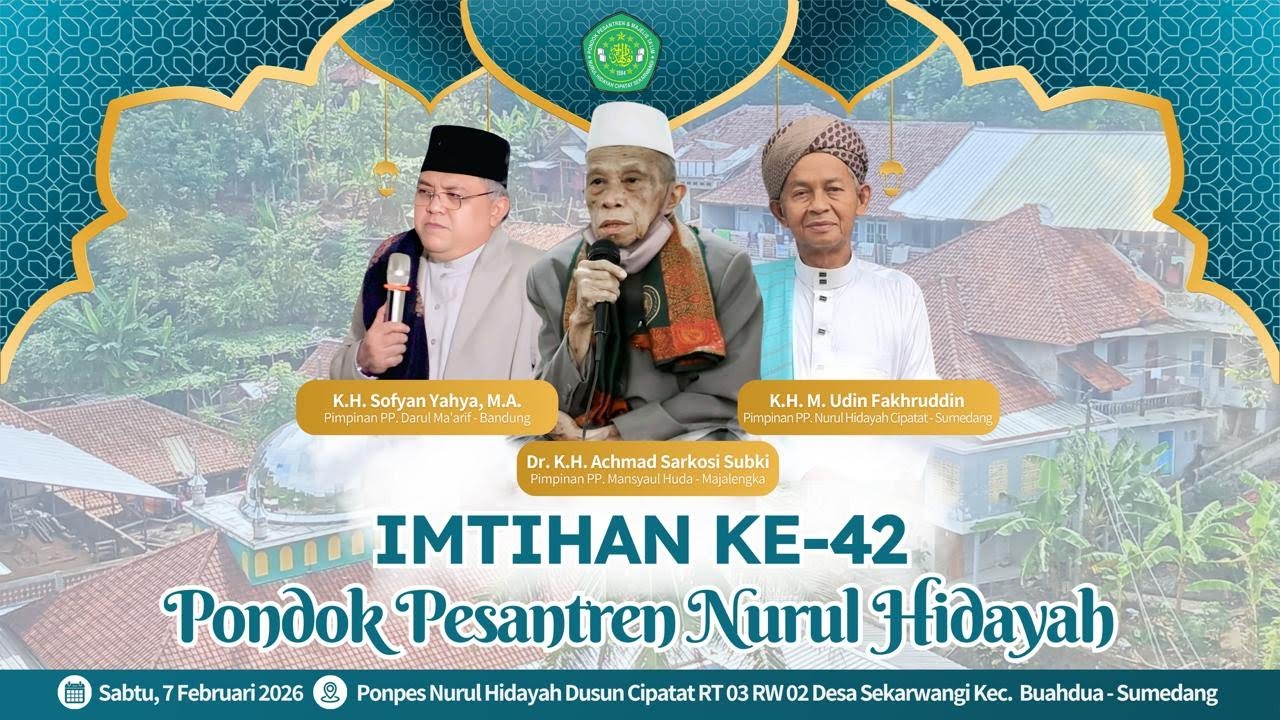 Acara haul Sesepuh Ponpes Nurul Hidayah & Aqiqah