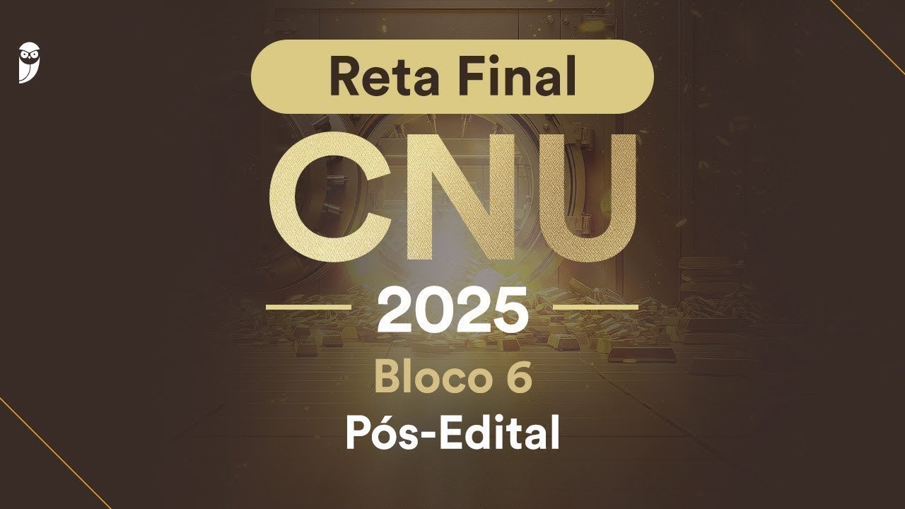 Reta Final CNU Bloco 6 P&oacute;s-Edital: Governan&ccedil;a e arranjos federativos territoriais