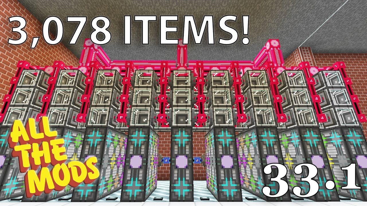 Minecraft : All The Mods 1.10.2 : #33 - Unique, Overkill Auto-Crafting System! (1/2)