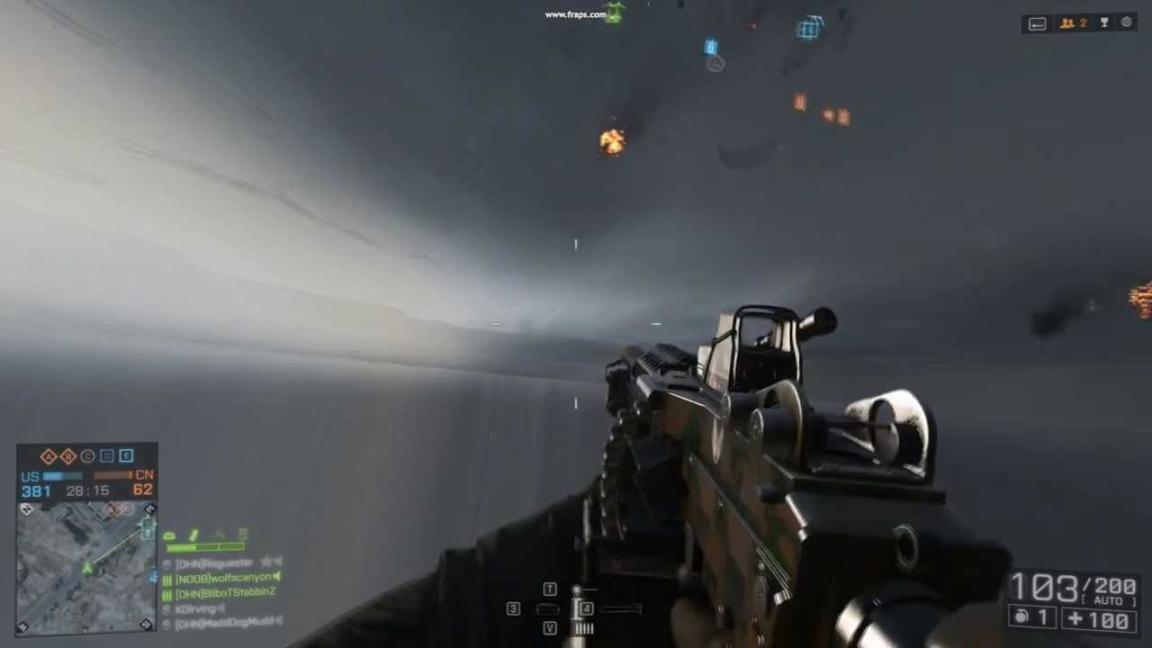 Falling under Firestorm BF4