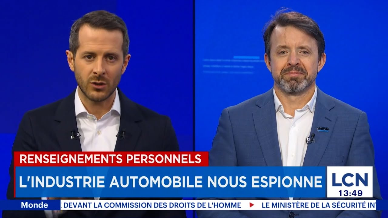 Votre auto vous espionne et revend vos donn&eacute;es: ce qu'il faut savoir