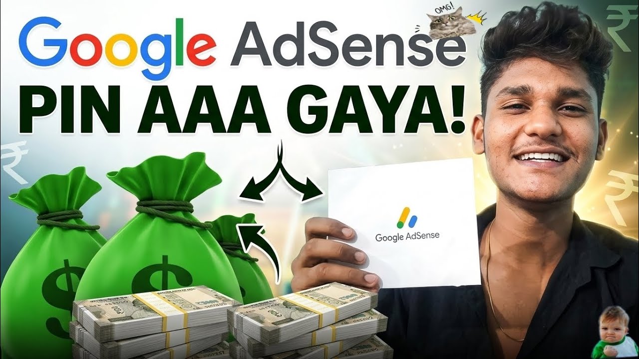 Google adsense pin aa gaya 😍